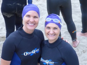 Sisters Diane and Lorrie